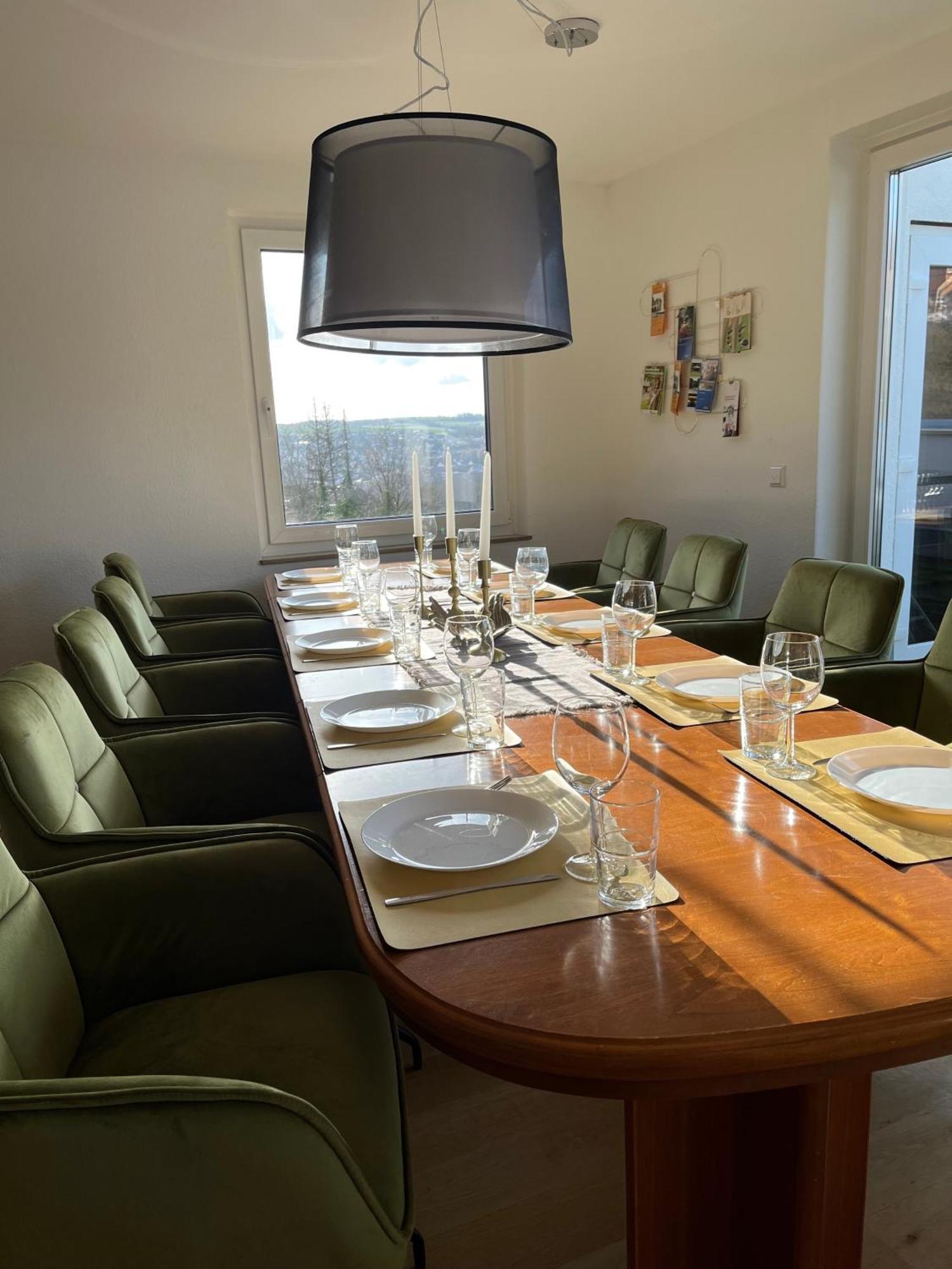 Апартаменты Penthouse Perfekt Fuer Teams, Familien Und Gruppen Бад-Мергентхайм Экстерьер фото